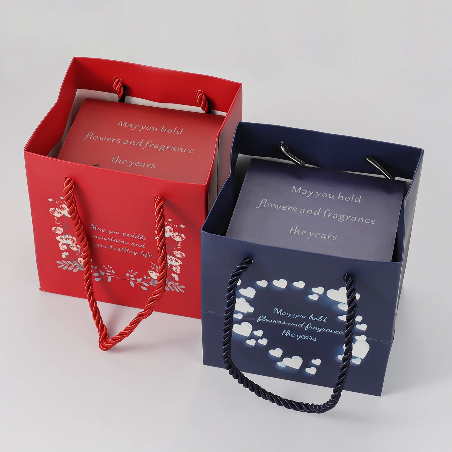 Eternal Rose Box With Heart Necklace Rotating Rose Flower Rose Creative Valentine's Rose Jewelry Box Mother's Day Gift For Women