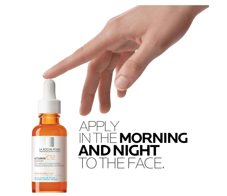 La Roche Posay 12% Pure Vitamin C Anti-Aging Face Serum For All Skin Types 30ml